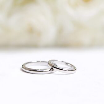 京都シルバー結婚指輪