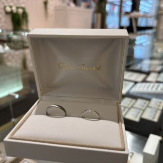 兵庫県揖保郡太子町からご来店「FISCHER・Pilot Bridal」の結婚指輪をご成約