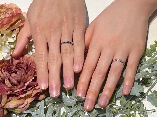 【札幌市】CAFERING(カフェリング)の結婚指輪をご成約頂きました。