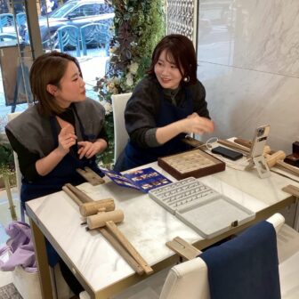 東京・大阪からご友人通しでご来店 garden京都本店/四条烏丸手作り指輪工房で手作り指輪体験