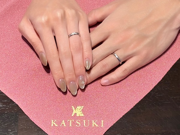 【札幌市】KATSUKI(カツキ)の結婚指輪をご成約頂きました。