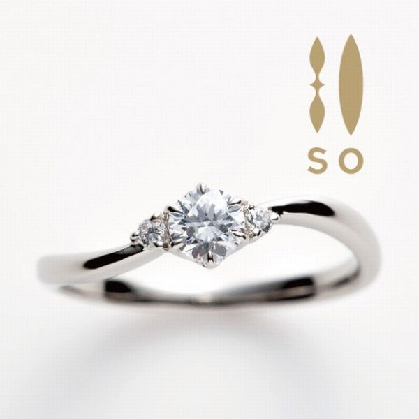 カラーストーンSoホワイトサファイア