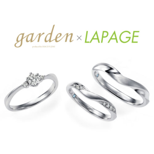 南大阪garden本店結婚指輪ラパージュコラボ