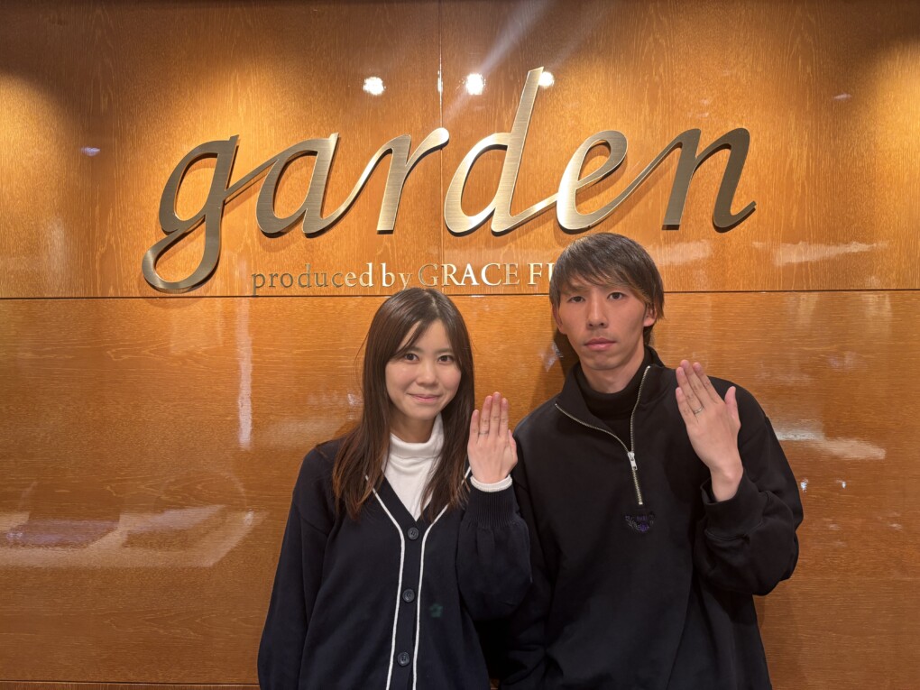 兵庫県姫路市よりご来店｜耐久性に優れた「FISCHER」の結婚指輪をご成約頂きました