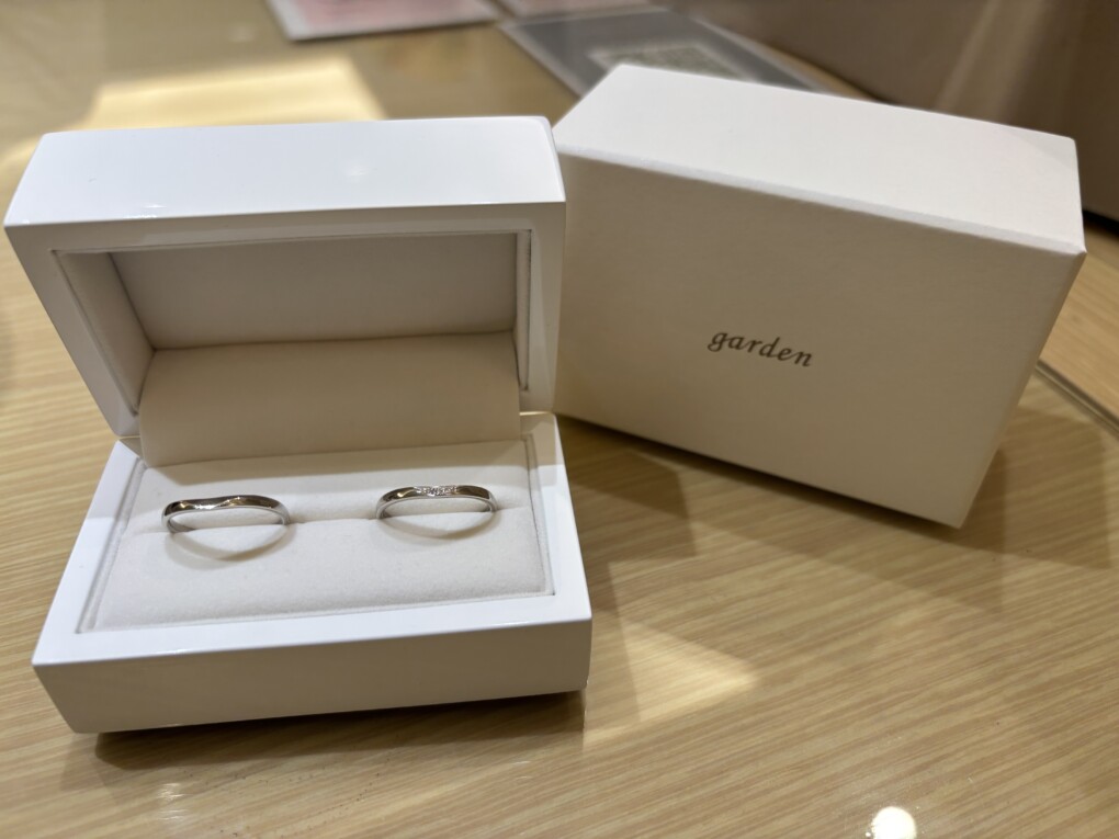 兵庫県神崎郡・加古川市からご来店「IDEAL Plusfort」の結婚指輪をご成約頂きました
