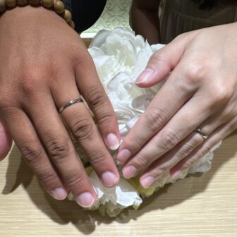 兵庫県姫路市からご来店「insembre/インセンブレ」のマリッジリングをご成約頂きました