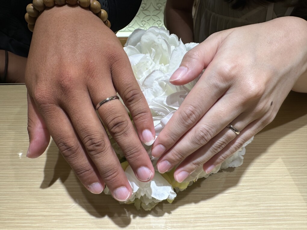 兵庫県姫路市からご来店「insembre/インセンブレ」のマリッジリングをご成約頂きました