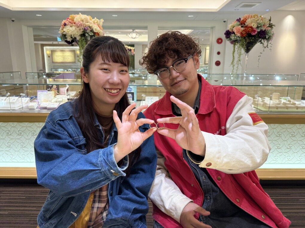 兵庫県加古川市からご来店「FISCHER/フィッシャー」のマリッジリングをご成約頂きました