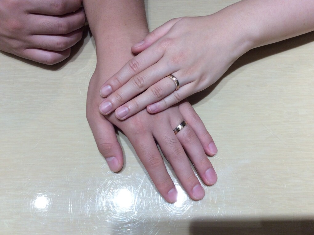 【大阪府・東大阪市】FISCHER（フィッシャー）の結婚指輪をペアでご成約いただきました。