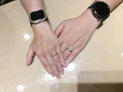 【大阪府・堺市】FISCHER（フィッシャー）の結婚指輪をペアでご成約いただきました。