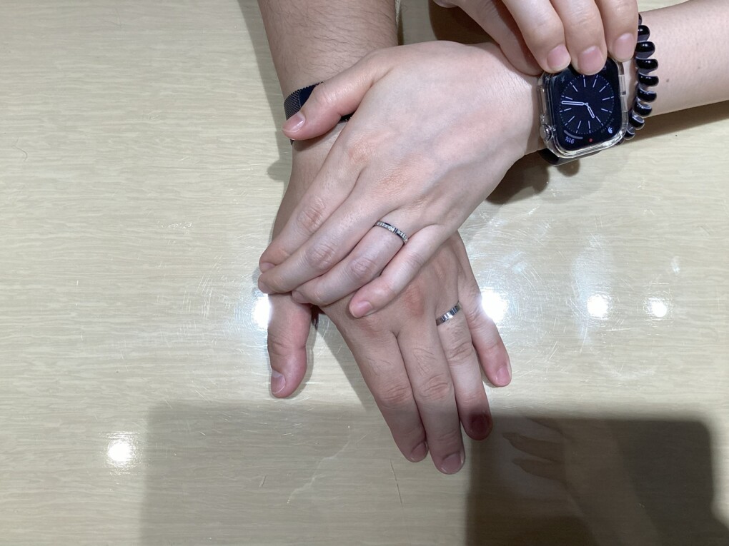 【愛知県・新居浜市】Pilot Bridalの結婚指輪をペアでご成約いただきました。