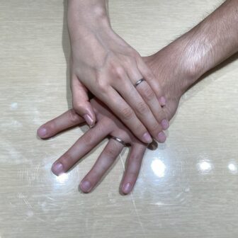 【大阪府・貝塚市】FISCHER（フィッシャー）の結婚指輪をペアでご成約いただきました。