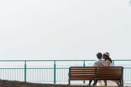 フォトウェディング　りんくう公園