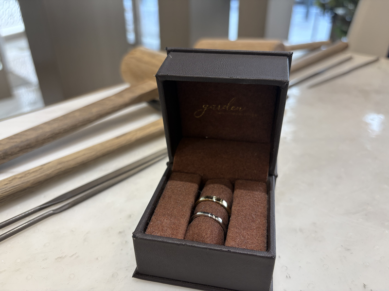 京都市山科区からご来店　手作りペアリング体験頂きました