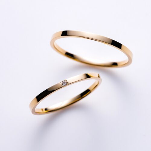 ゴールドの結婚指輪　10万円