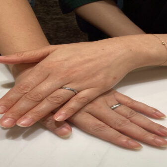 西牟婁郡白浜町からご来店「FISCHER」の結婚指輪をご成約頂きました