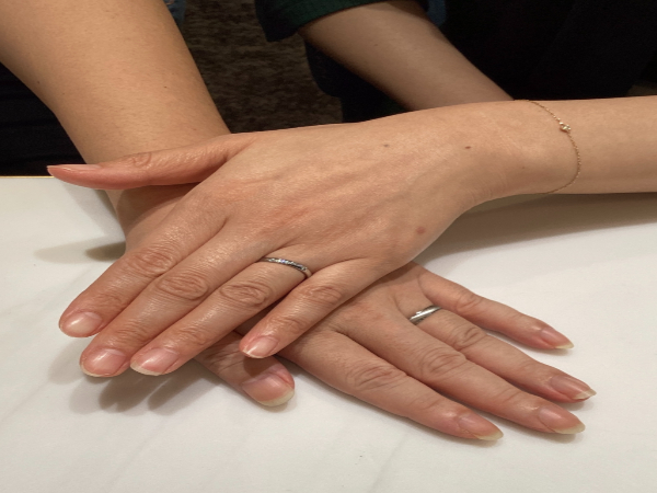 西牟婁郡白浜町からご来店「FISCHER」の結婚指輪をご成約頂きました