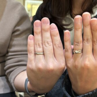 兵庫県姫路市たつの市からご来店「FISCHER」の結婚指輪をご成約頂きました