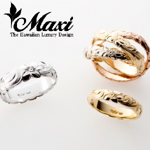 ハワイアンジュエリー結婚指輪ブライダルリングマリッジリング