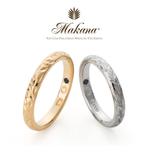 ハワイアンジュエリー結婚指輪ブライダルリングマリッジリング