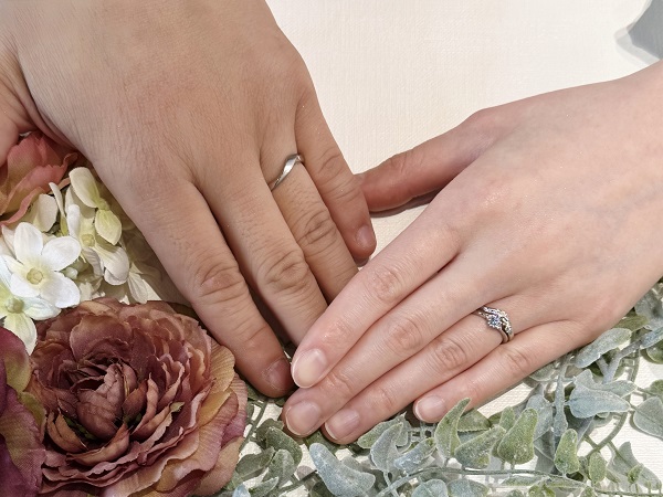 【札幌市】RosettE(ロゼット)の結婚指輪をご成約頂きました。