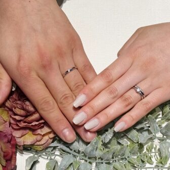 【札幌市】Ice Blue DIAMOND(アイスブルーダイヤモンド)の婚約指輪と結婚指輪をご成約頂きました。
