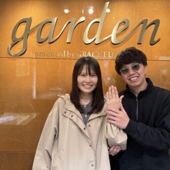 岡山県倉敷市からご来店「CHER LUV」の婚約指輪をご成約頂きました
