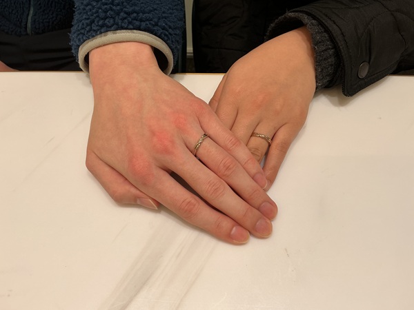 【大阪市】Katamuの結婚指輪をペアでご成約いただきました。