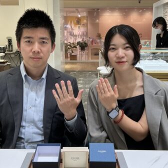 【奈良県・奈良市】FISCHERの結婚指輪をペアでご成約いただきました。