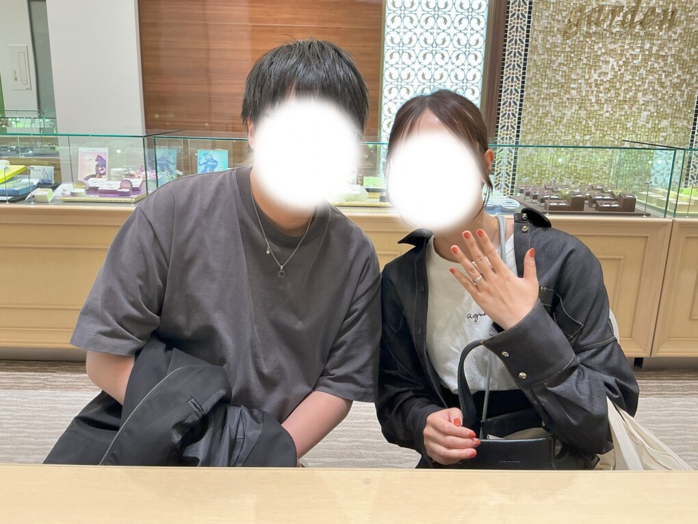 【大阪府・北区】insembre（インセンブレ）の婚約指輪をご成約いただきました。