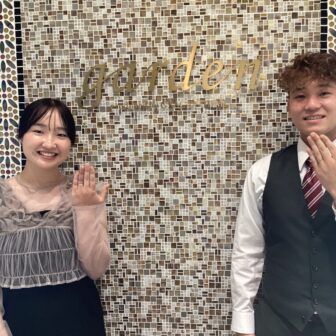 京都府長岡京市よりご来店 鍛造結婚指輪でフィッシャーとエタニティリングの婚約指輪をご成約