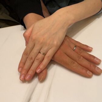 【堺市・東区】FISCHERの結婚指輪をご成約いただきました。