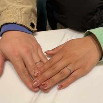 【奈良県・生駒郡三郷町】Pulitoの結婚指輪をご成約いただきました。