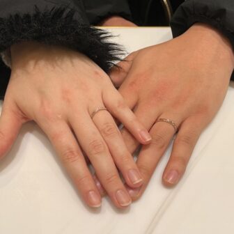 【大阪府・和泉市】nocurとAMOURAMULETの結婚指輪をご成約いただきました。