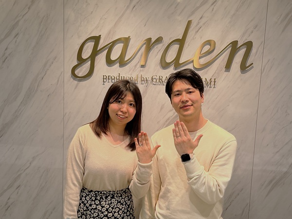 【兵庫県西宮市】FISCHERの結婚指輪をペアでご成約いただきました。