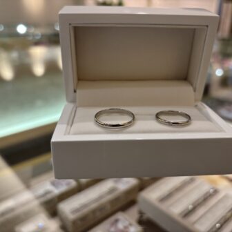 兵庫県高砂市からご来店「LA TERRE」の結婚指輪をご成約頂きました