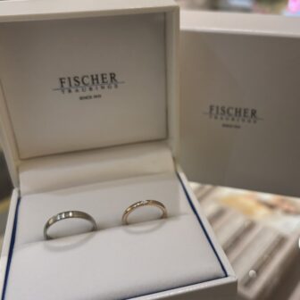 兵庫県高砂市からご来店「FISCHER」のマリッジリングをご成約頂きました