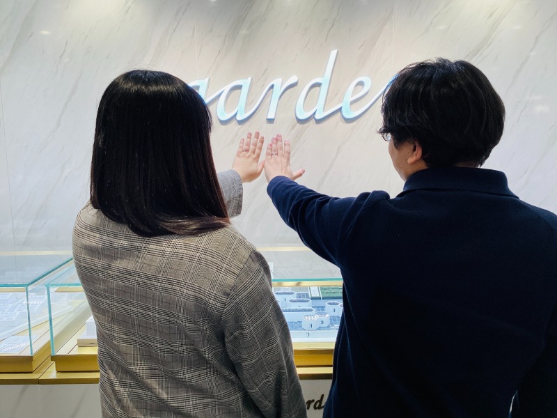 和歌山市・高石市からご来店「FISCHER」の結婚指輪をご成約頂きました