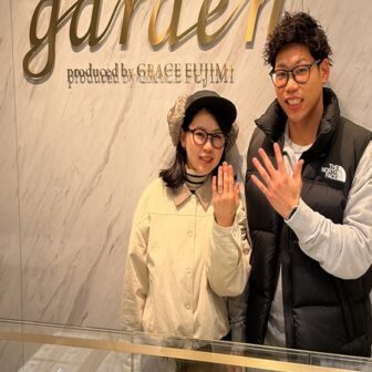 【大阪市・平野区】FISCHERの結婚指輪をペアでご成約いただきました。