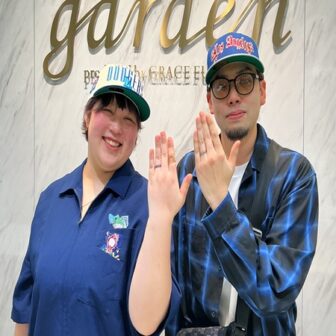 【大阪市・住之江区】TITANIOの結婚指輪をペアでご成約いただきました。