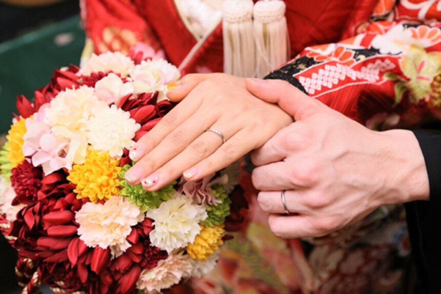 和装　結婚指輪