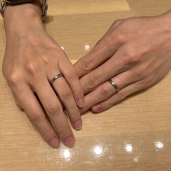 兵庫県・尾崎市　FISCHER（フィッシャー）の結婚指輪をペアでご成約いただきました。