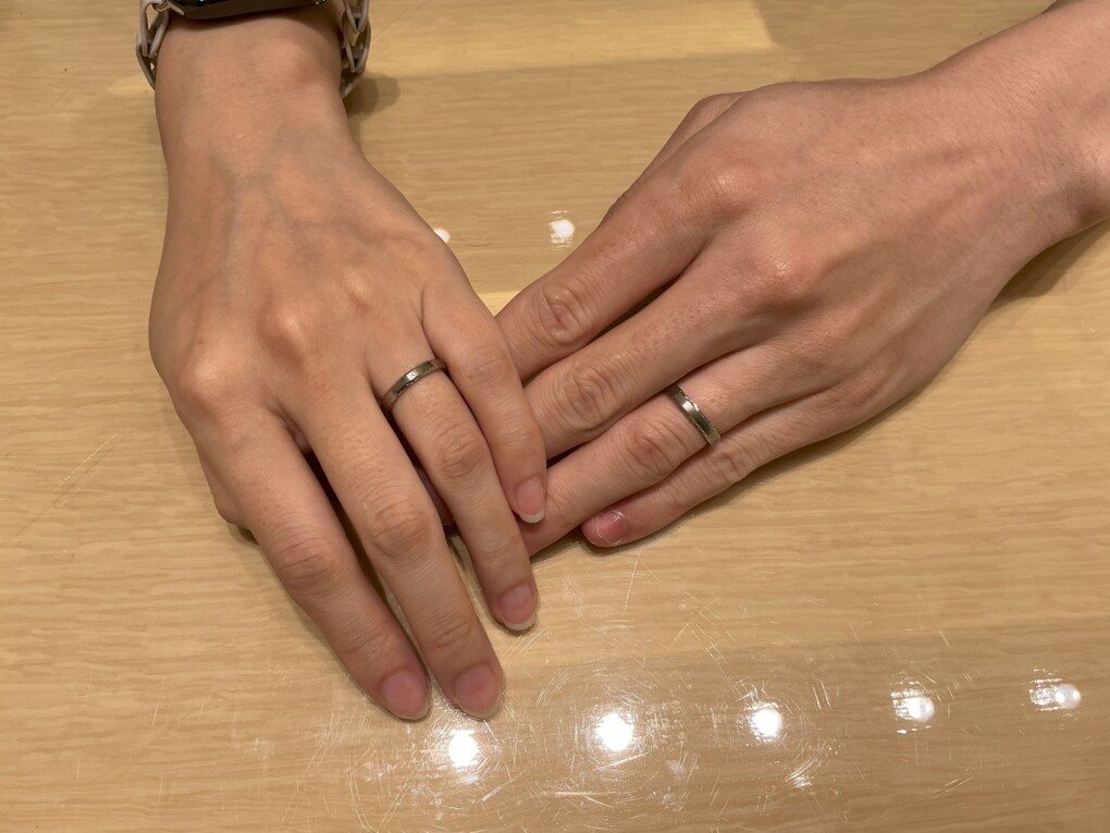 兵庫県・尾崎市　FISCHER（フィッシャー）の結婚指輪をペアでご成約いただきました。