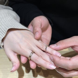 兵庫県加西市からご来店「CHER LUV」のエンゲージリングをご成約頂きました