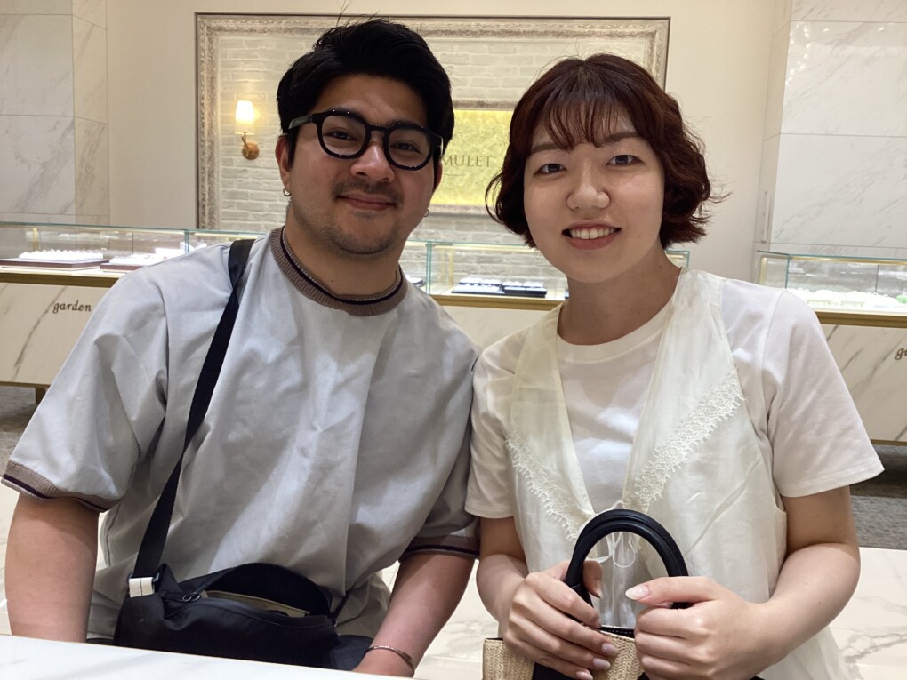 京都府南丹市 鍛造結婚指輪ブランドでIDEALPlusfortとリトルガーデンの結婚指輪をご成約頂きました