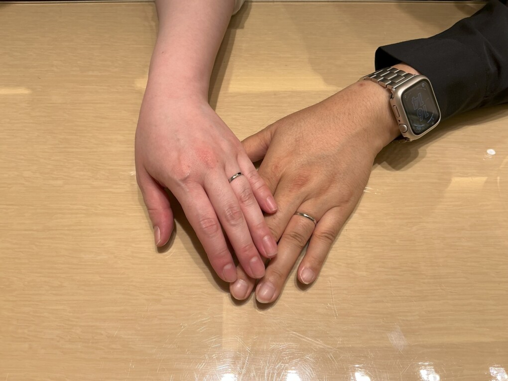 【大阪府・寝屋川市】RosettE/SP（ロゼットエスピー）の結婚指輪をペアでご成約いただきました。