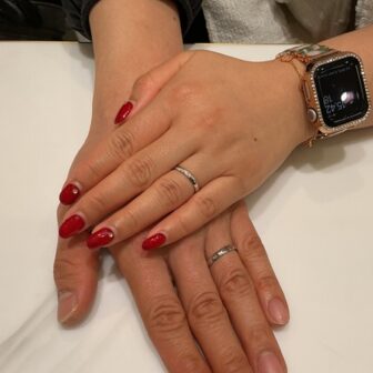 【大阪府・東大阪市】Pilot Bridalの結婚指輪をペアでご成約いただきました。
