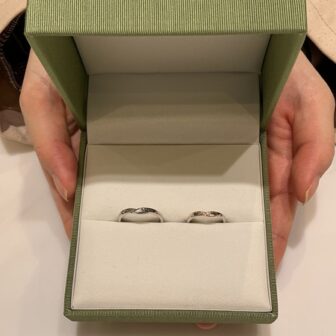 【大阪市・平野区】LAPAGEの結婚指輪をペアでご成約いただきました。