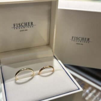 兵庫県揖保郡太子町からご来店「FISCHER」の結婚指輪をご成約頂きました