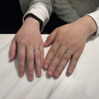 加古川市よりご来店「FISCHER」の結婚指輪をご成約いただきました。